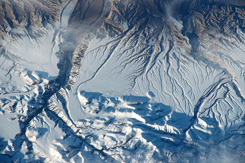 Rivers And Snow In The Himalayas jigsaw puzzle